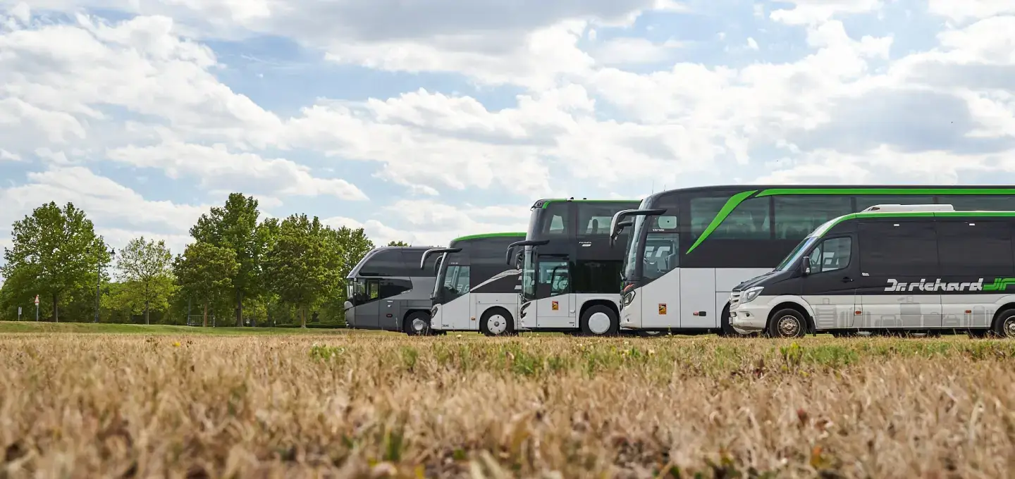 Our extensive fleet of coaches for all your travel needs.